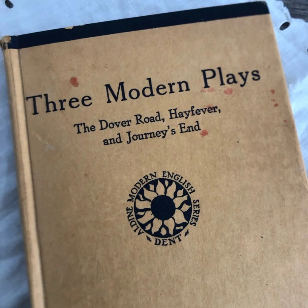 Vtg 1954 Three Modern Plays Book - Picture 2 of 13